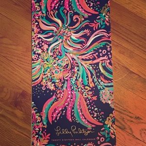 Lilly Pulitzer 2018 wall calendar, Beach Loot